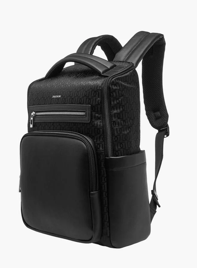 DUCHINI BLACK Backpack With Adjustable Straps for Men | Best Price UAE